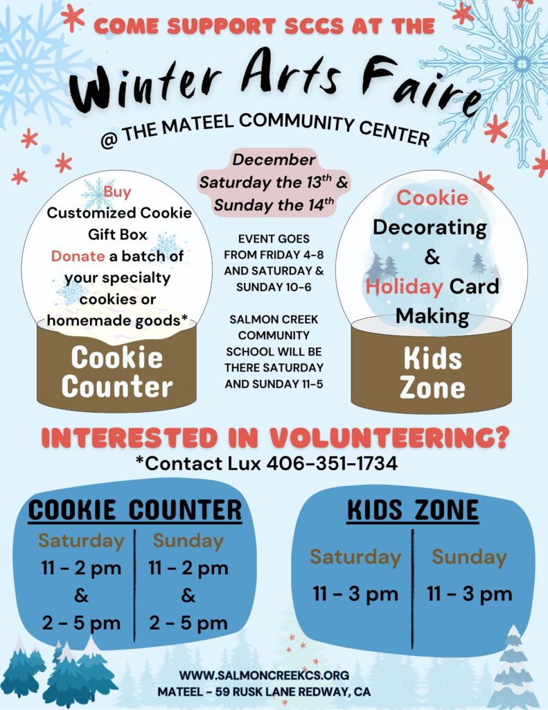 Winter Arts Faire Flyer