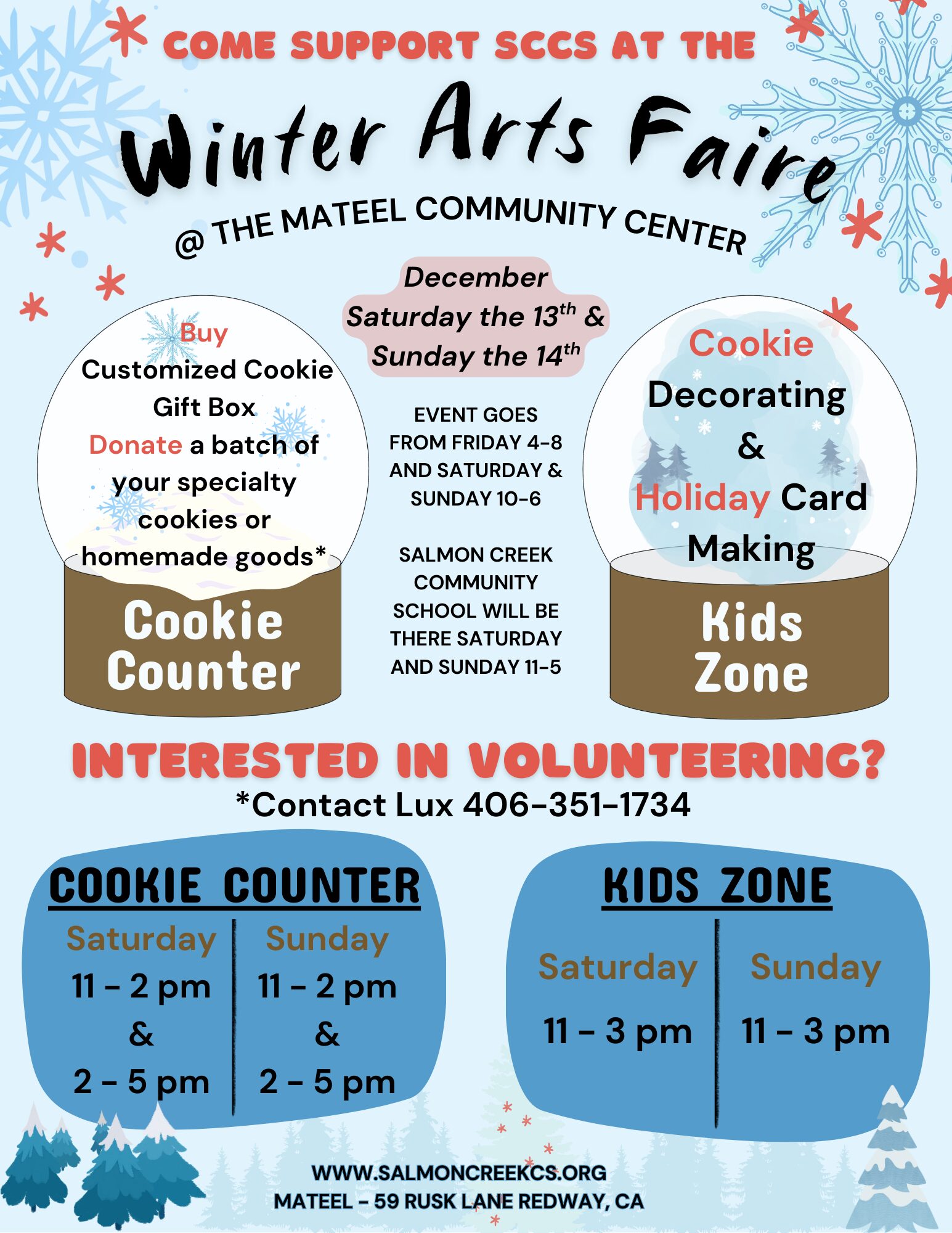 Holiday Craft Fair – Dec 7